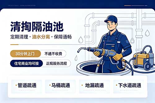 娄烦清掏隔油池